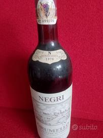 Bottiglia di Grumello 1978