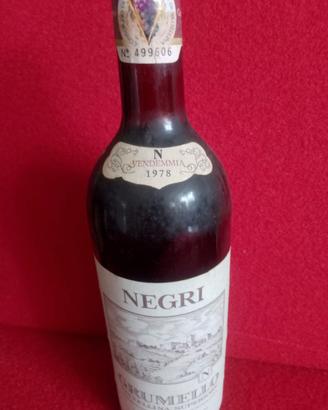 Bottiglia di Grumello 1978