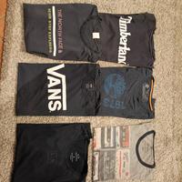 Stock di magliette usate di marca