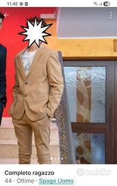 Completo elegante ragazzo