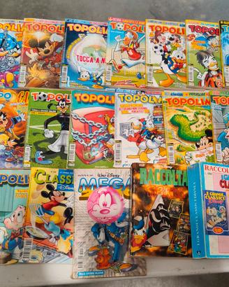 Lotto 41 pz Topolino + Libri Pokemon Disney