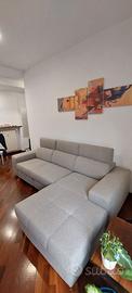 Divano Letto Angolare Beige - Modello Lisa