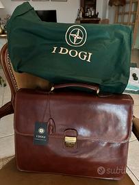 Borsa uomo 24 ore in cuoio nuova( tipo the bridge