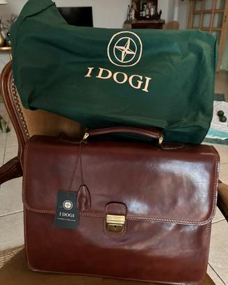 Borsa uomo 24 ore in cuoio nuova( tipo the bridge