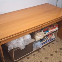 Scrivania legno 170x75