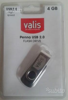 Chiavetta usb 2.0 valis flash driver 4gb