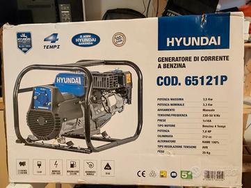 Gruppo elettrogeno Hyundai 3,3Kw a benzina PT3900