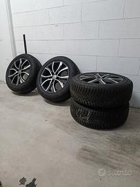 Cerchi Mak 16"+Gomme invernali 