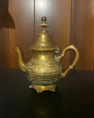 Antica teiera/caffettiera Vintage in ottone