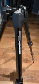 Treppiede Manfrotto 7301 YB con testa a 3 vie