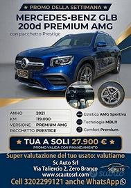 Mercedes GLB 200 d Premium AMG + Prestige TUA A RA