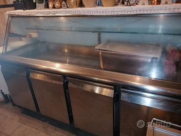 Frigorifero 4 ante con vetrina