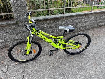 Bicicletta MTB 24 STORM BIAMMORTIZZATA ATALA