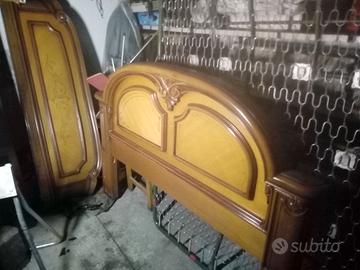 letto matrimoniale e rete ortopedica