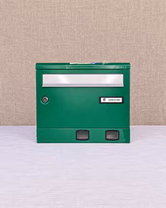 cassetta postale Silmec verde  in ferro