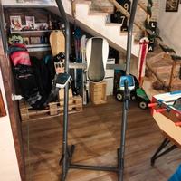 attrezzo palestra stand addominali dorsali