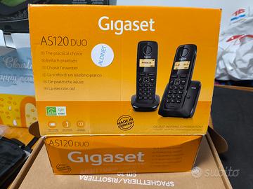 Coppia telefoni cordless Gigaset AS120 Duo