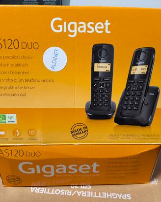 Coppia telefoni cordless Gigaset AS120 Duo