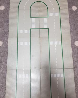 LEGO lotto 8 modellini piastre stradali 