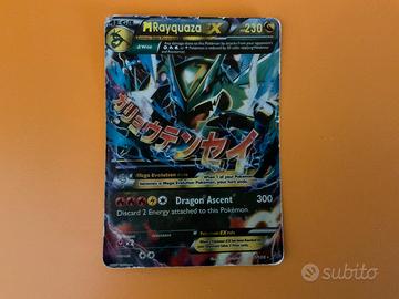 Carta Pokemon Mega Rayquaza EX Full Art 51/108 ENG