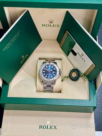 Rolex Yacht Master 40 blu 2018