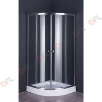 Box Doccia Fluxy in cristallo semicircolare Rubino