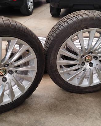 Set 4 Cerchi 18" Originali Alfa Romeo+Gomme235/45