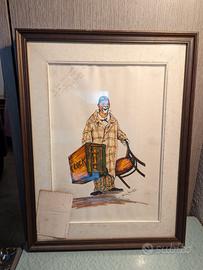 Disegno "Grock" di Bruno Brolli