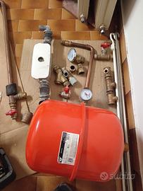 Componenti caldaia, circolatore, scambiatore, vaso