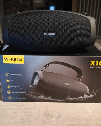 Cassa bluetooth w king x 10 nuova 