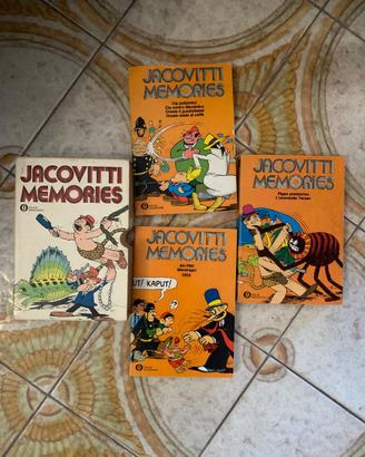 Collana 3 libri fumetti Jacovitti Memories
