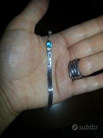 PiercingNuovoBellissimoOmbelicoPietraPendenteArgen
