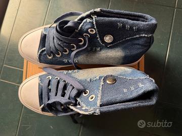 stivaletto in jeans