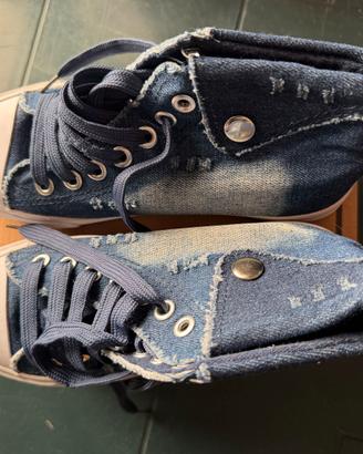 stivaletto in jeans