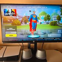 Hp x24ih gaming monitor 144hz 24" pari al nuovo