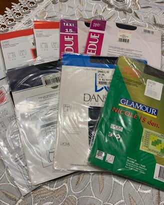 Collant colori misti