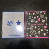 Set di 2 quaderni di Chiara Ferragni