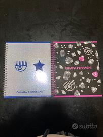 Set di 2 quaderni di Chiara Ferragni