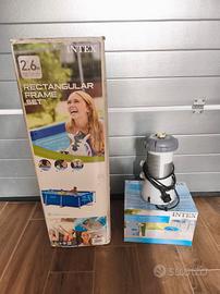 piscina Intex completa 