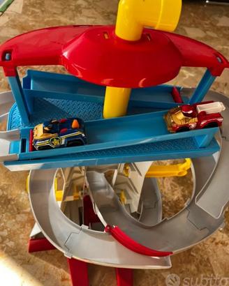 Paw Patrol pista e 2 macchinine originali
