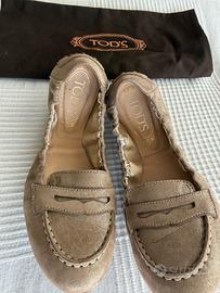 Tod's ballerine Dee oro bronzo 37 come nuove