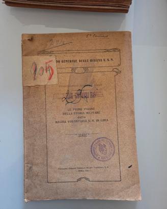 Raro-le prime Pagine Storia Militare  Milizia
