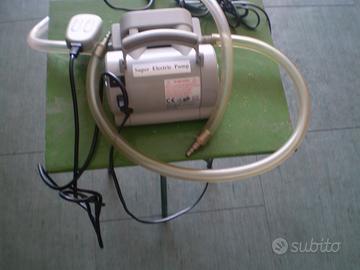 Pompa elettrica per materasso ad aria