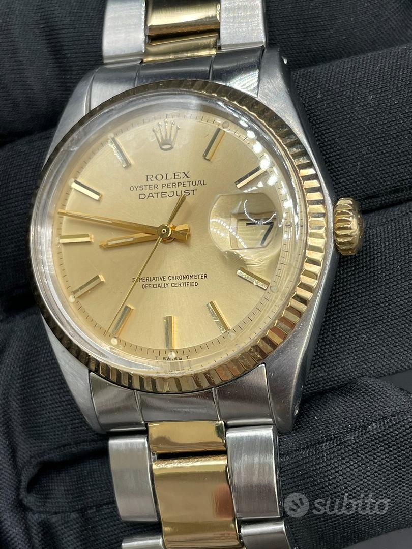 Rolex 1601 acciaio oro deals
