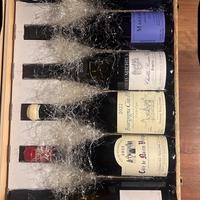 Cassetta di vino pregiato francese