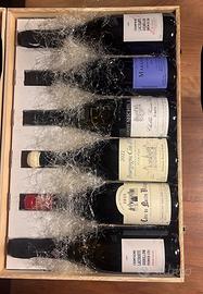 Cassetta di vino pregiato francese