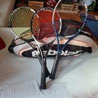 Sacca sport + 3 racchette tennis Head