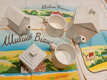 Servizio tè mulino bianco anni 90