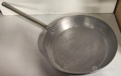 Padella 36cm Alluminio Con Manico inox