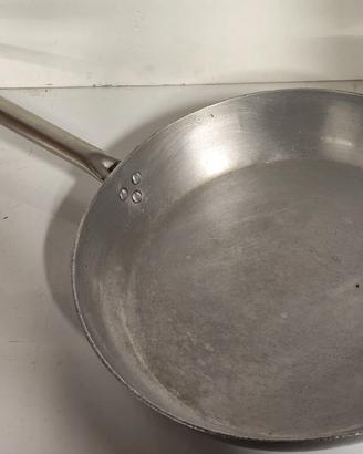 Padella 36cm Alluminio Con Manico inox